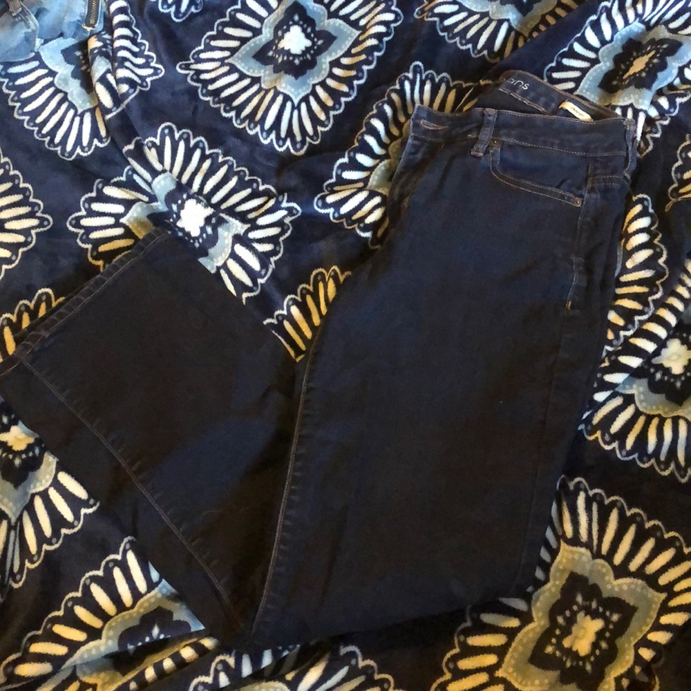 Calvin Klein dark blue straight jeans